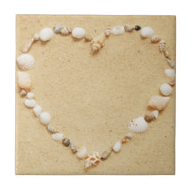 Seashell Heart Tiles