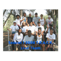 Season 1 2008 T.R.A.C.K. Live!... Post Card