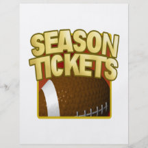 Season Tickets Flyers