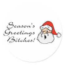 Seasons Greetings Bitches Santa 2