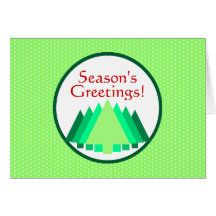 Season's Greetings! Greeting Card