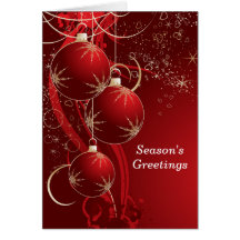 Season's Greetings Greeting Cards