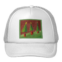 Seasons Greetings Landscape Hat