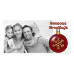 Season's Greetings Photo Photo Greeting Card