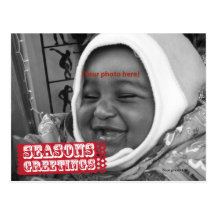 Seasons Greetings Postcard
