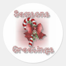 "Seasons Greetings" Sticker Sheets