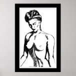 Seated Nude Posters
