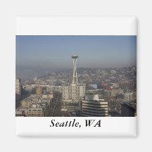 Seattle, WA Fridge Magnet