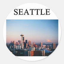 SEATTLE washington Sticker