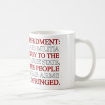 Second Amendment Flag Coffee Mugs