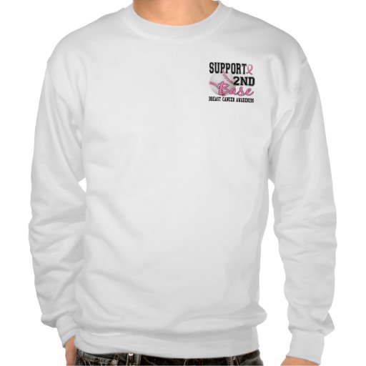 Second Base 14 Breast Cancer Sweatshirt