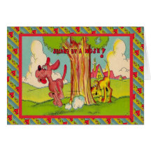 Second by a nose card