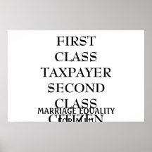 SECOND CLASS CITIZEN POSTER