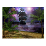 Second star to the right. post card