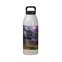 Second star to the right water bottles
