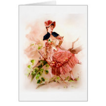 Secret Admirer / Admirer Greeting Card