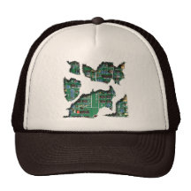 Secret Robot Mesh Hat