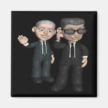 Secret Service Fridge Magnets