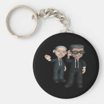 Secret Service Key Chain
