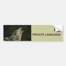 SECRETS BUMPER STICKERS