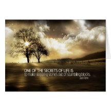 Secrets of Life Motivational Card