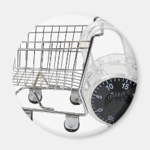 SecureShopping120509 copy Fridge Magnet