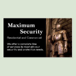 Security Firm business cards