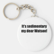 sedimentaryblack key chain