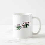 See Green Coffee Mugs