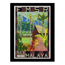 See Malaya Post Card
