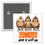 See Speak Hear No Multiple Sclerosis MS 3 Pin