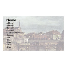 See View From The Old Moat Of The Dresden Zwinger, Business Card Templates