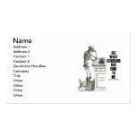 See What Schooling Has Done To Me (Vesalius) Business Cards