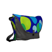 Seeing spots messenger bag