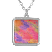 SEEING STARS 3 - Peach Pink Pretty Starry Abstract Jewelry
