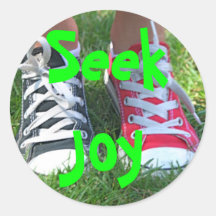 Seek Joy Sticker