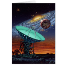 Seeking Intelligent Life in the Milky Way Card