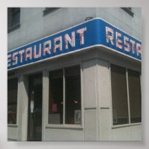 Seinfield's Famous Eatery Posters