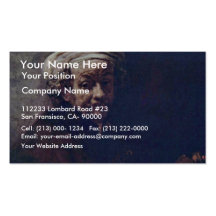 Self-Portrait As The Apostle Paul. By Rembrandt Business Card Template