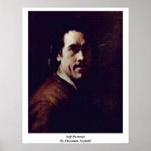 Self-Portrait By Christian Seybold Posters