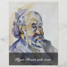 Self-Portrait By Paul Cézanne (Best Quality) Personalized Flyer
