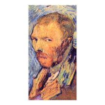 Self-Portrait by Vincent van Gogh Custom Photo Card