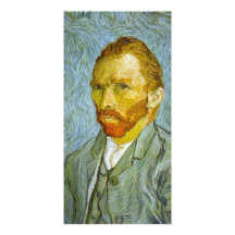 Self Portrait by Vincent van Gogh Photo Card Template
