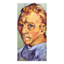 Self-Portrait by Vincent van Gogh Customized Photo Card