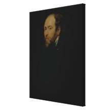 Self Portrait, c.1618 (oil on panel) Canvas Print