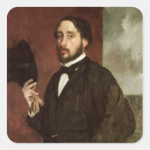 Self portrait, c.1862 sticker