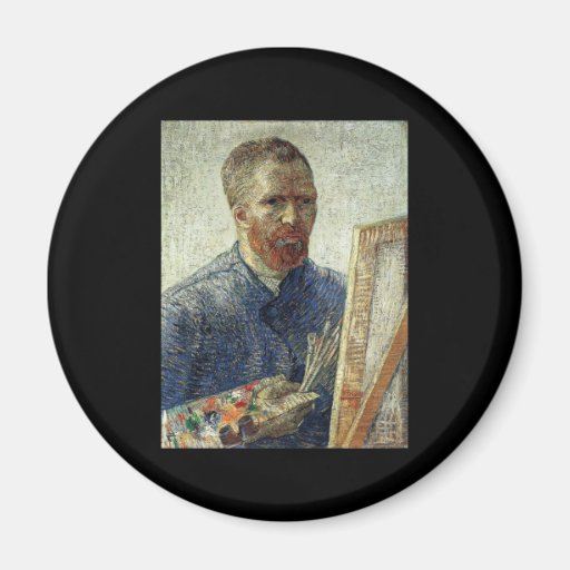 Self-Portrait in Front of the Easel Magnet