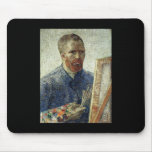 Self-Portrait in Front of the Easel Mouse Pads