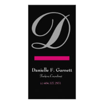 Self Promotion Card Picture Card