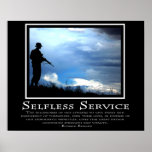 Selfless Service Posters